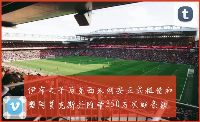 伊布之子马克西米利安正式租借加盟阿贾克斯并附带350万买断条款
